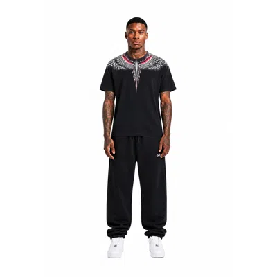 County Of Milan Wings-print T-shirt In Black