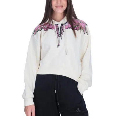 County Of Milan White Cotton Hoody In Neutral