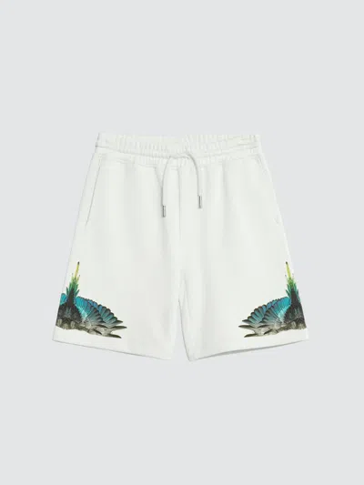 County Of Milan Kids' Graphic-print Shorts In White