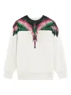 County Of Milan Wings Graphic Sweatshirt In Neutral