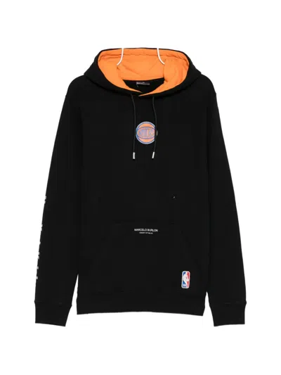 County Of Milan X New York Knicks Nba Hoodie In Black