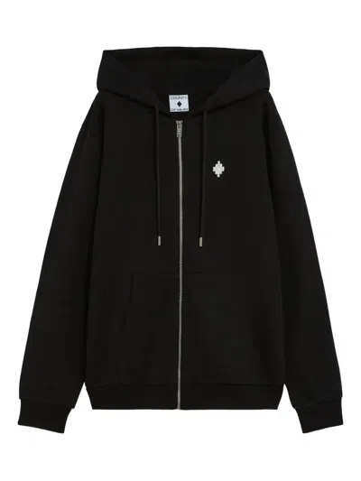 County Of Milan Zip-up Hoodie In Black
