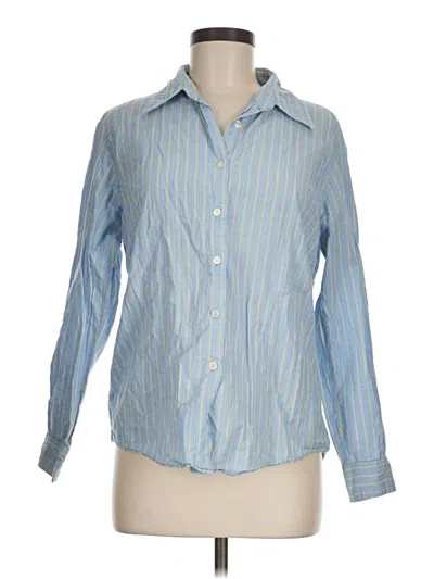Pre-owned County Seat Long Sleeve Button Down Shirt In Blue