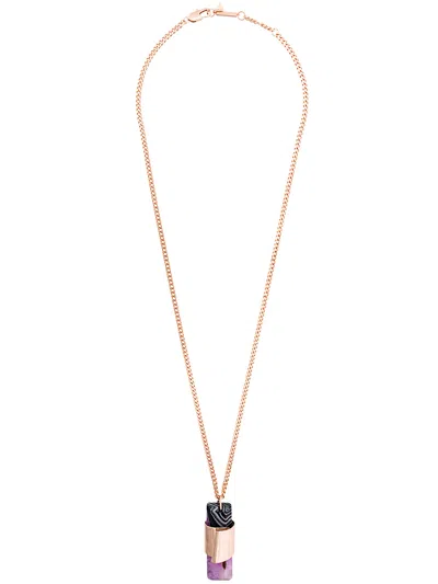 Coup De Coeur Gate Stone Necklace In Multicolour