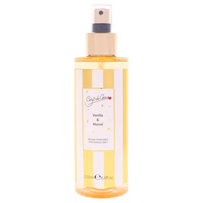 Coup De Coeur Ladies Vanilla And Monoi Mist 6.8 oz Fragrances 3760385372082 In Yellow
