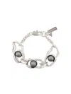Coup De Coeur Liquid Pearl Bracelet In Silver