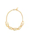 Coup De Coeur Liquid Pearl Necklace In Gold