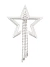 Coup De Coeur Star Drapped Brooch In Silver