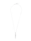 Coup De Coeur Wave Pendant Necklace In Metallic