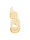 Coup De Coeur Wave Ring In Gold