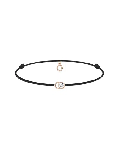 Courbet 18k 0.15 Ct. Tw. Lab Grown Diamond Let's Commit Bracelet