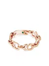 Courbet 18kt Recycled Rose Gold Celeste Chain Ring In Rosa