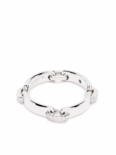 Courbet 18kt Recycled White Gold Celeste Laboratory-grown Diamond Band Ring In 银色