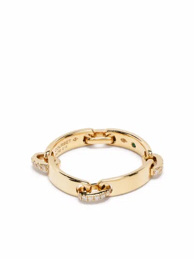 Courbet 18kt Recycled Yellow Gold Celeste Laboratory-grown Diamond Band Ring In 金色