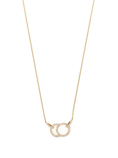 Courbet 18kt Recycled Yellow Gold Celeste Laboratory-grown Diamond Pavé Pendant Necklace