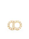 Courbet 18kt Recycled Yellow Gold Celeste Small Pavé Laboratory-grown Diamond Set Mono Stud Earring In Gold