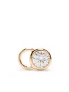 Courbet 18kt Recycled Yellow Gold Co Laboratory-grown Diamond Mono Stud Earring In Gold