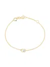 Courbet 18kt Recycled Yellow Gold Laboratory-grown Diamond Co Chain Bracelet In Gold