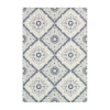 Couristan Brindisi Geometric Indoor Outdoor Rectangular Accent Rug In Gray