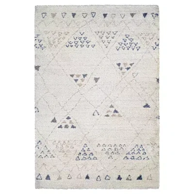 Couristan Bromley Jakarta Rectangular Rug In White