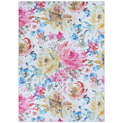Couristan Caledonia Eden 2'x8' Runner Magenta Haze Indoor Area Rug