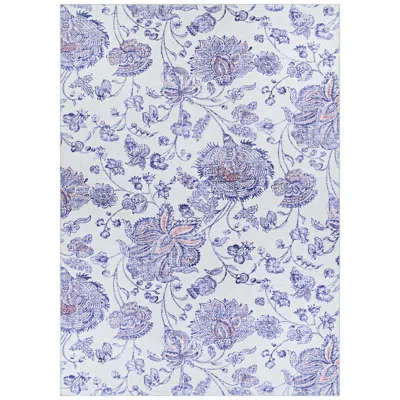 Couristan Caledonia Kamla 8'x10' Plumeria Ivory Indoor Area Rug