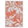 Couristan Coastal Floral Indoor/outdoor Rectangular Rug In Pink