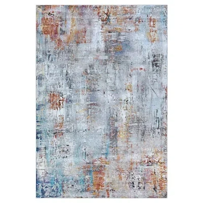Couristan Gypsy Street Art Abstract Indoor Rectangular Accent Rug In Multi