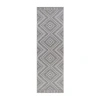 Couristan Harper Mali Gabon Geometric Indoor Outdoor Rectangular Accent Rug In Gray