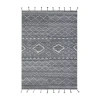 Couristan Inca Abstract Hand Knotted Indoor Rectangular Accent Rug In Gray