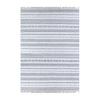 Couristan Lavalette Striped Reversible Indoor Outdoor Rectangular Accent Rug In Gray