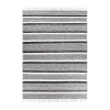 Couristan Manasquan Striped Reversible Indoor Outdoor Rectangular Accent Rug In Gray