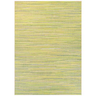 Couristan Monaco Alassio 2'x3'7" Sand Sea Mist Lemon Outdoor Area Rug