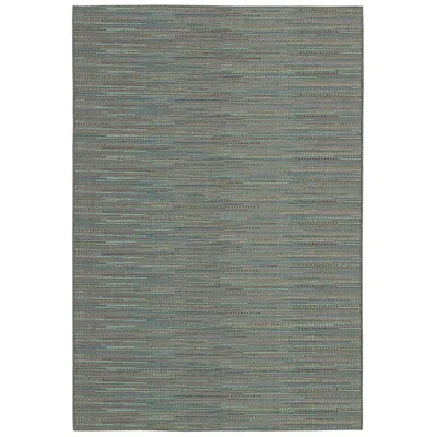 Couristan Monaco Larvotto 2'x3'7" Multi-blue Rectangular Outdoor Rug