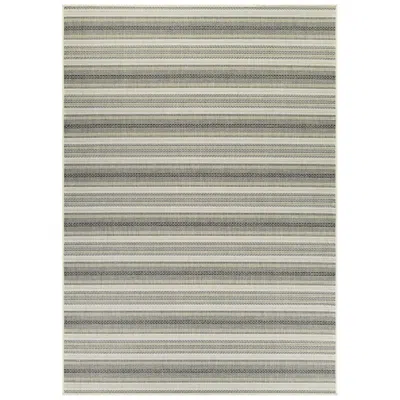 Couristan Monaco Marbella 2'x3'7" Sand And Ivory Outdoor Rug
