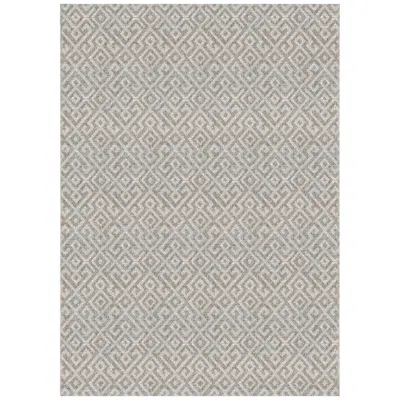 Couristan Monaco Pavers 2'x3'7" Mocha Rectangular Outdoor Rug