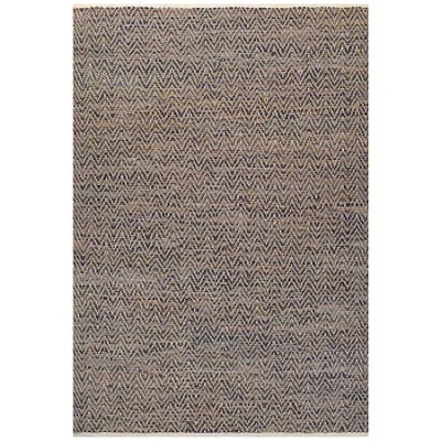 Couristan Natures' Elements Collection Terrain Rectangular Rug In Brown