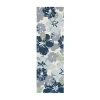 Couristan Novella Floral Indoor Outdoor Rectangular Accent Rug In Gray
