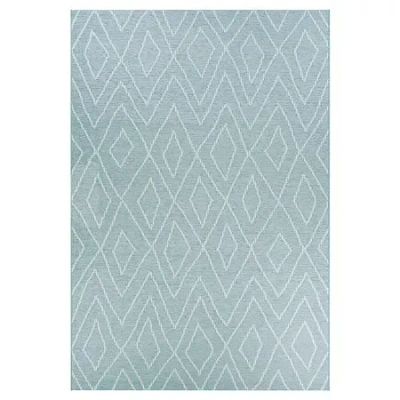 Couristan Timber Woodnote Runner In Blue