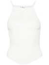 COURRÃ¨GES RIBBED TANK TOP