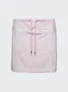 Courrèges Tracksuit Interlock Mini Skirt In Pink