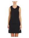 Courrèges Courregès Abito Mini Space Con Cappuccio In Black