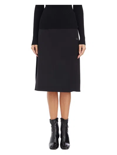 COURRÈGES WOMEN'S GONNA TAILORED CON BOTTONI