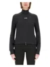 Courrèges Courreges Interlock Jersey Track Jacket For Athletic In Black