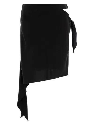COURRÈGES WOMEN'S KNOT SKIRT