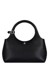 Courrèges Holy Day Leather Bag In Black