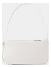 Courrèges Women's One Racer Baguette Shoulder Bag In White