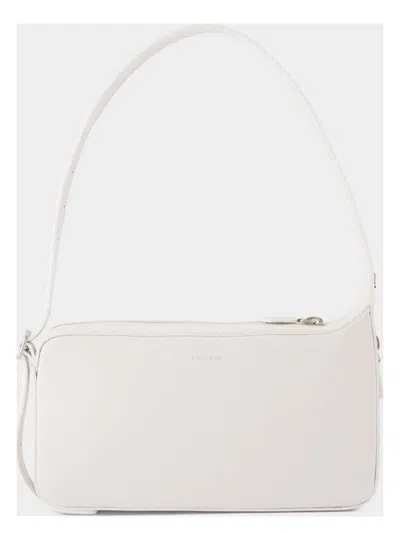 Courrèges Women's One Racer Baguette Shoulder Bag In White