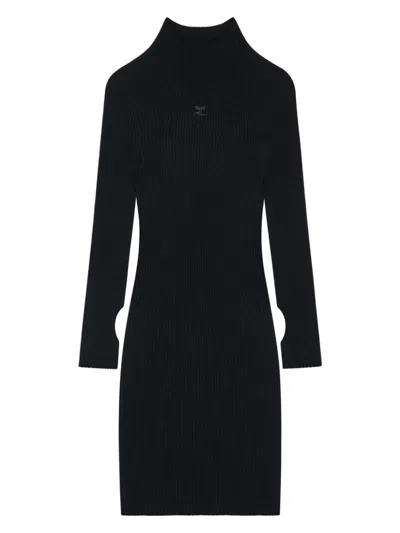 COURRÈGES WOMEN'S ORGANIC COTTON MINI DRESS