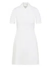 Courrèges Polo Dress In White